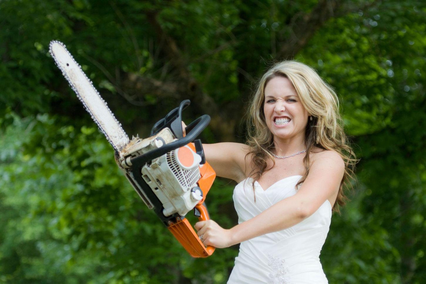Wedding day stress